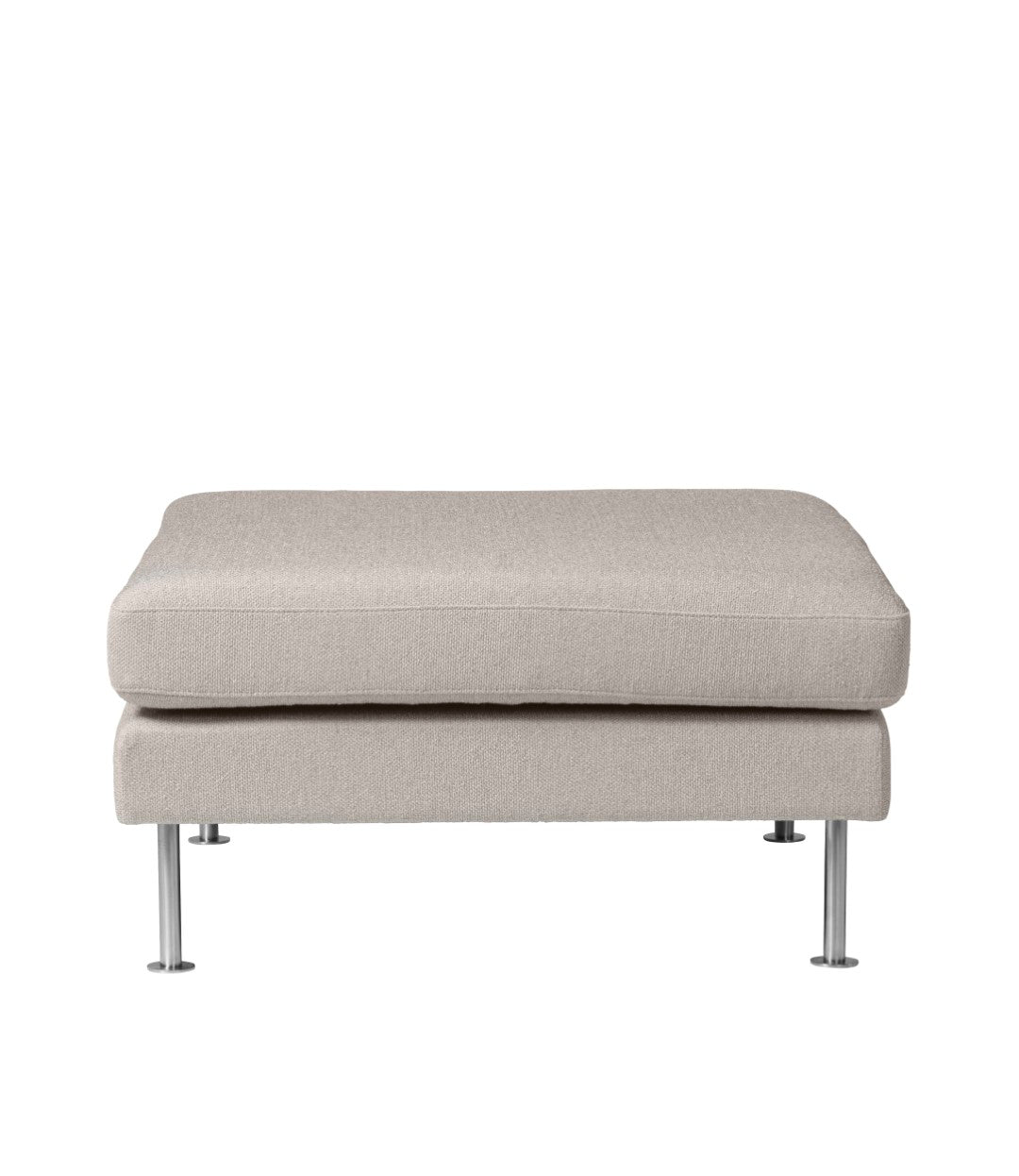 L42 Firhøj Puf Stål Beige Grey af Unit10