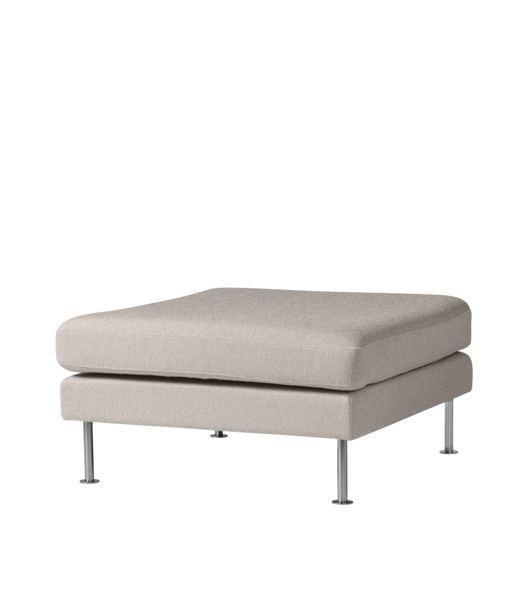 L42 Firhøj Puf Stål Beige Grey af Unit10