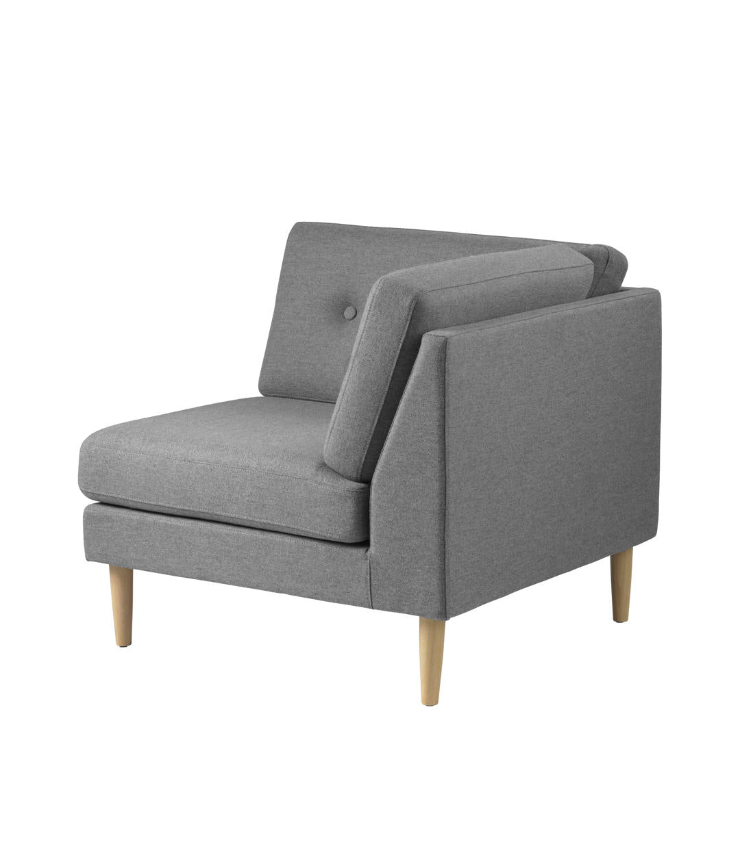 L42 Firhøj Sofa Hjørnemodul i Eg Grey af Unit10