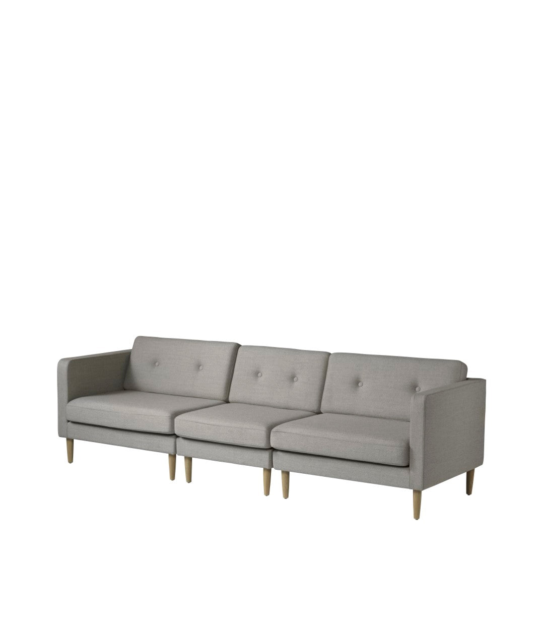 L42 Firhøj Sofa Højre modul 90 i Eg Grey Beige af Unit10