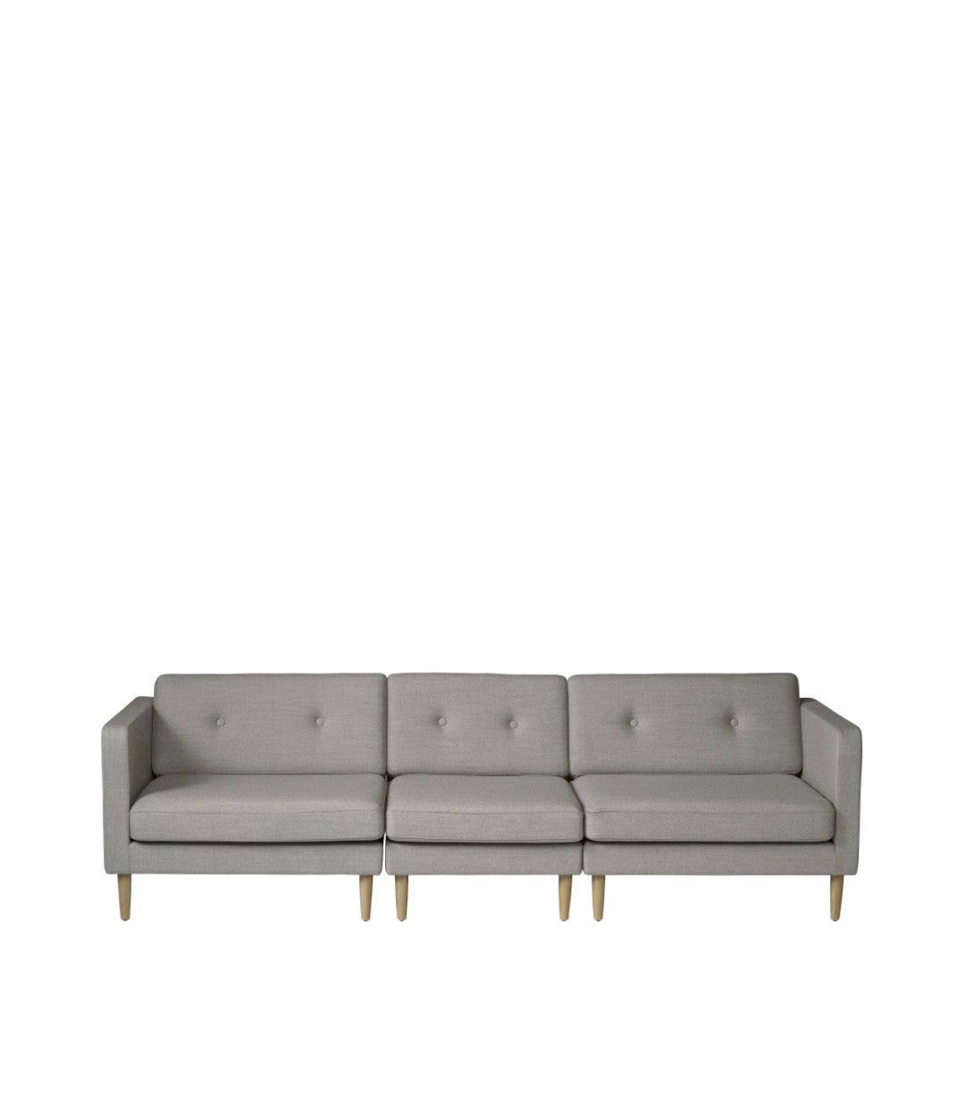 L42 Firhøj Sofa Højre modul 90 i Eg Grey Beige af Unit10 - Kombinationer