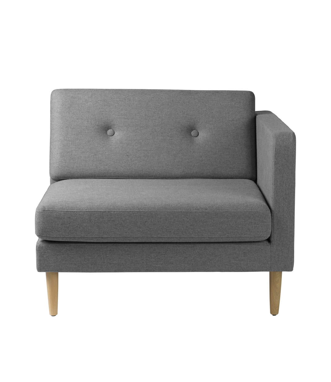 L42 Firhøj Sofa Højre modul 90 i Eg Grey af Unit10