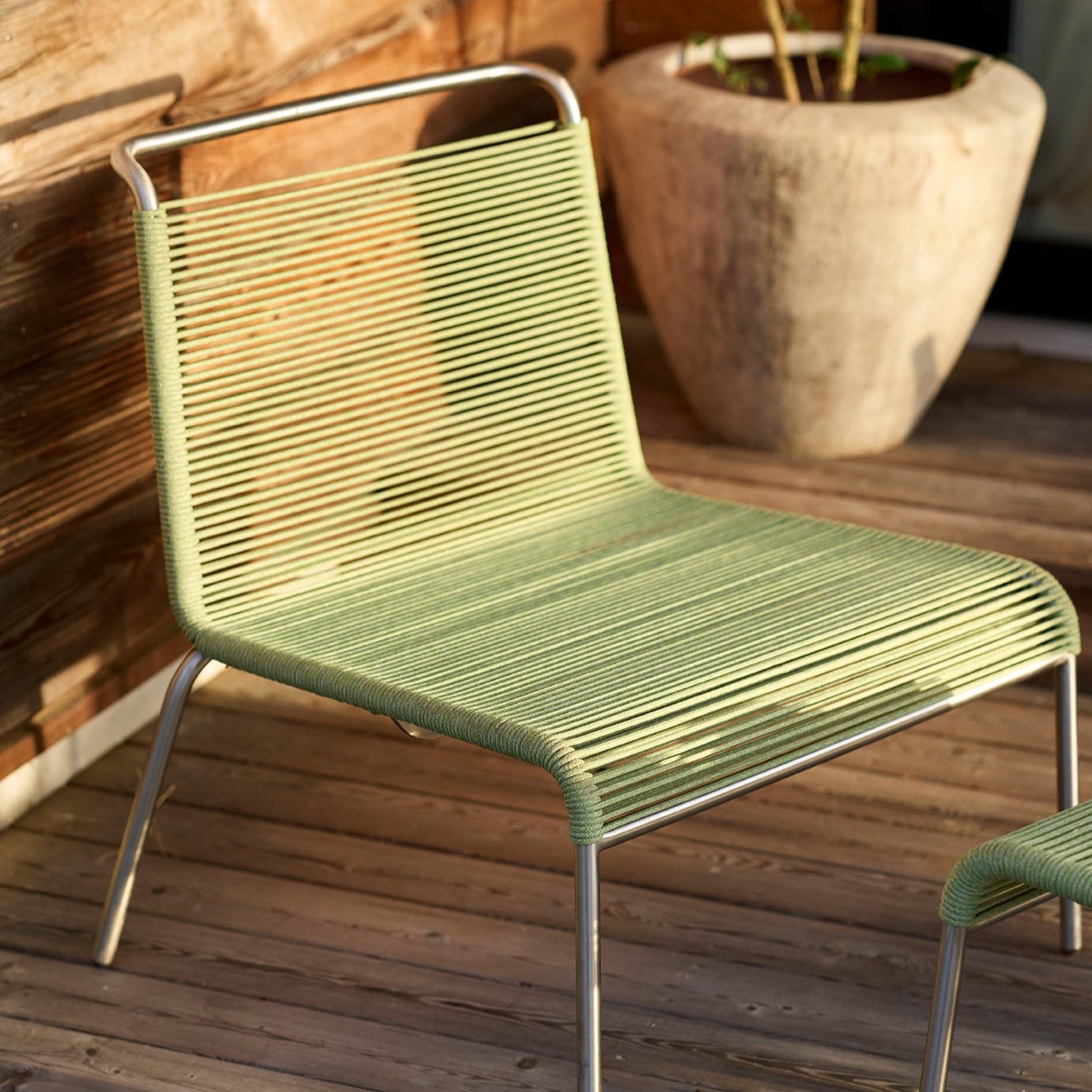 M20L Teglgaard - Lounge cord chair - Green